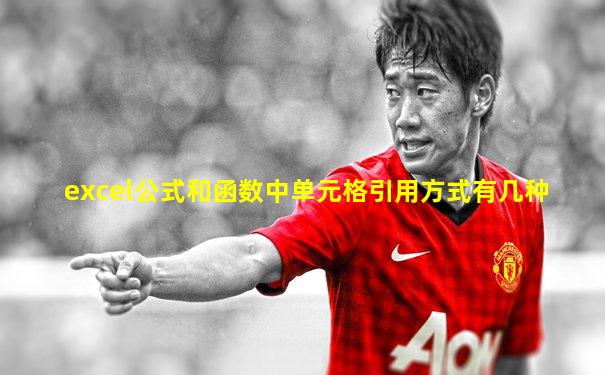 excel公式和函数中单元格引用方式有几种
