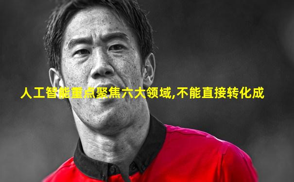 人工智能重点聚焦六大领域,不能直接转化成