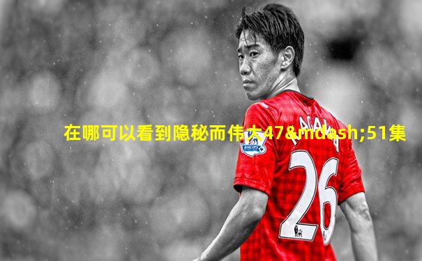 在哪可以看到隐秘而伟大47—51集