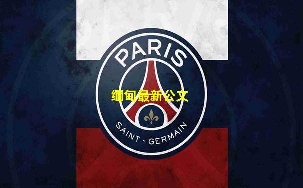 缅甸最新公文