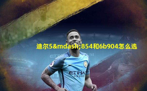 迪尔5—854和6b904怎么选